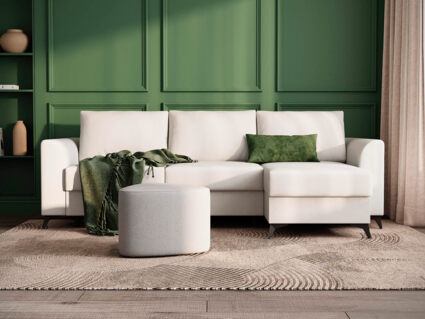 Диван Сонум Dario угловой Микровелюр	кофе 1183