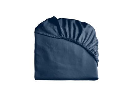 Простыня Primavelle на резинке Satin Luxe (темно-синяя) 460