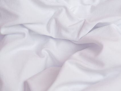 Простыня German Grass Jersey White Grass на резинке 463
